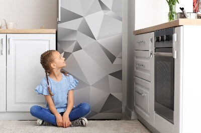 Kühlschrank matte Graue abstraktion