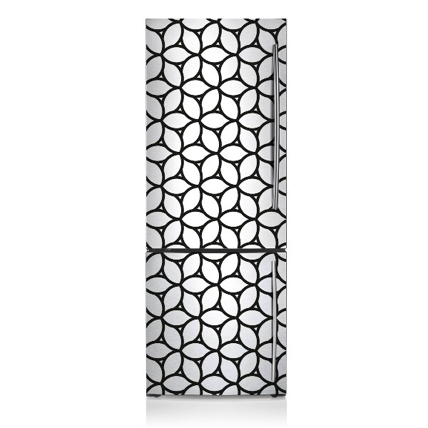 Magnetischer kühlschrank-aufkleber Geometrische zeichnung