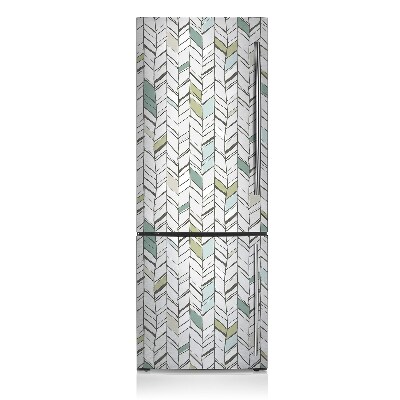 Magnetischer kühlschrank-aufkleber Fischgrone