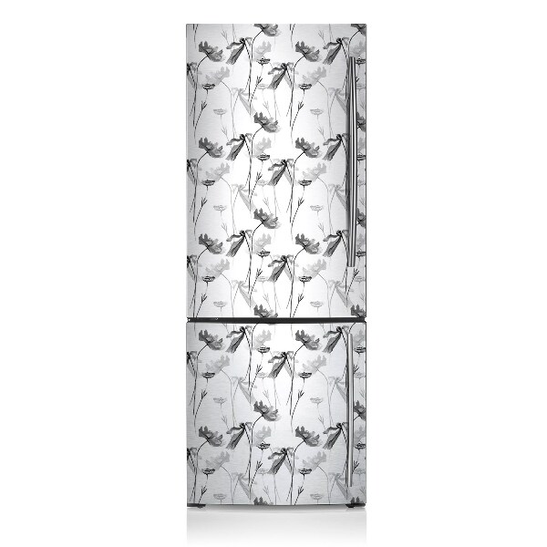 Kühlschrank matte Mohn