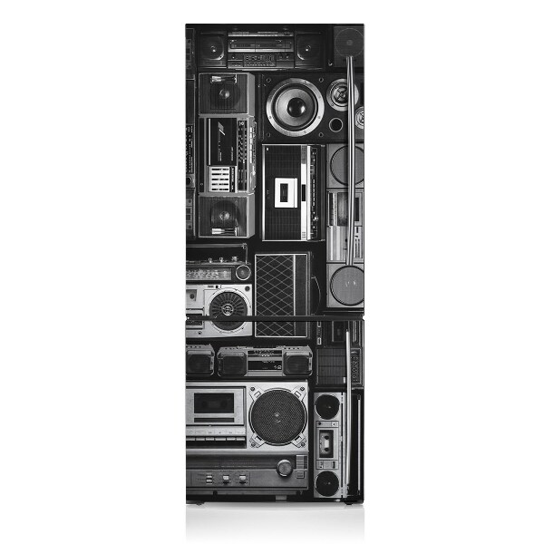 Kühlschrank matte Alte boombox