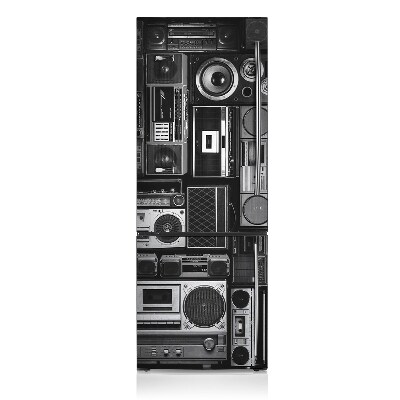 Kühlschrank matte Alte boombox