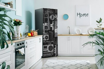 Kühlschrank matte Alte boombox