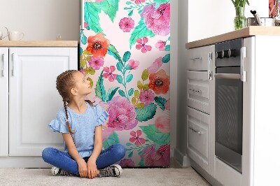 Kühlschrank matte Schöne flora