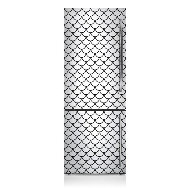 Magnetischer kühlschrank-aufkleber Fischmuster der skalen