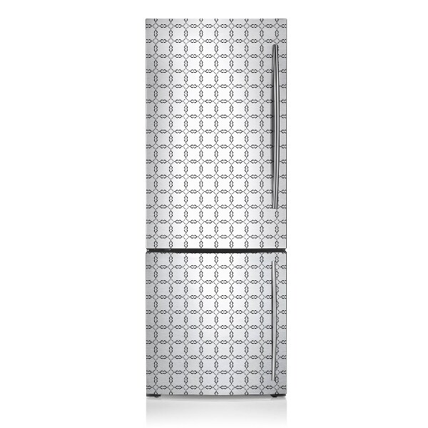 Kühlschrank matte Mini-kreise helles muster