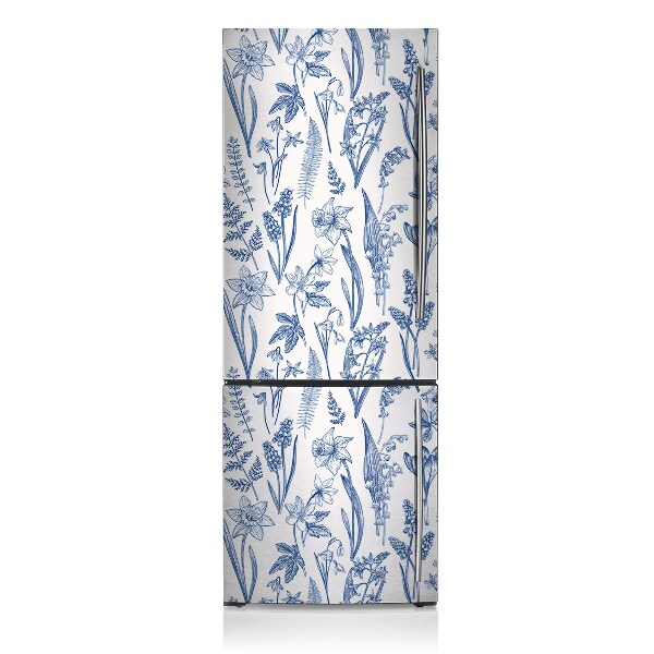 Magnet auf kühlschrank folie dekoration Wälder