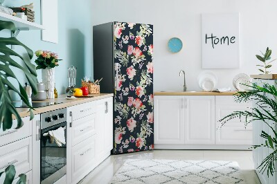 Kühlschrank matte Bemalten blumen