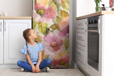 Kühlschrank matte Bemalten blumen