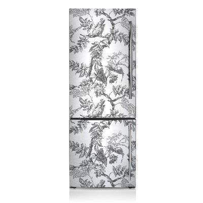 Kühlschrank magnet folie Graue vögel