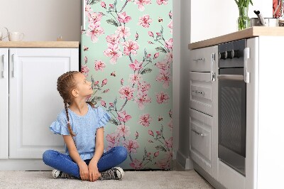 Kühlschrank matte Kirschblüten
