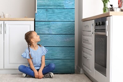 Kühlschrank matte Blaue platte