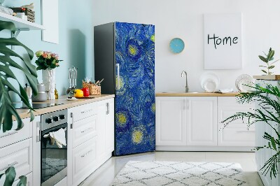 Kühlschrank matte Ein blühender mandelbaum