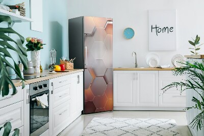 Kühlschrank matte Abstrakte hexen