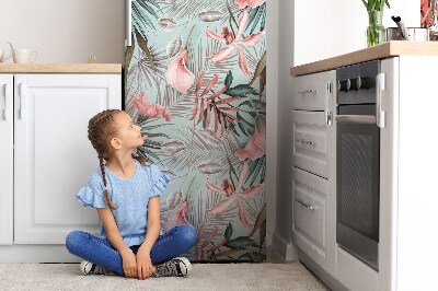 Kühlschrank magnet folie Pastellblumen