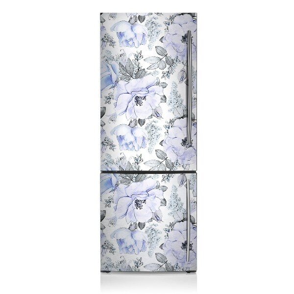 Kühlschrank magnet folie Blaue rosen