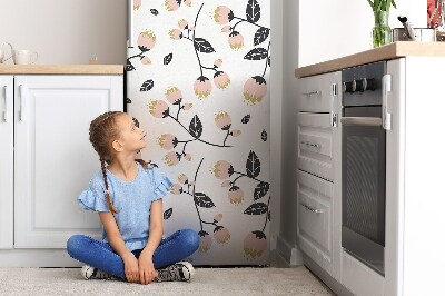 Magnetischer kühlschrank-aufkleber Frühlingsblumen