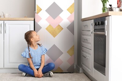 Magnet auf kühlschrank folie dekoration Buntes rhiller