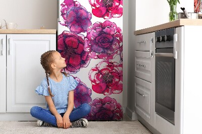 Kühlschrank matte Rote rosen