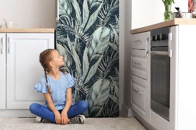 Kühlschrank matte Exotische blätter