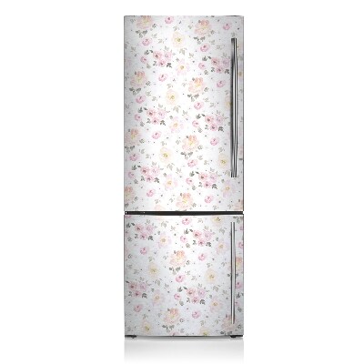 Kühlschrank matte Aquarellblüten