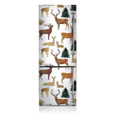 Kühlschrank matte Wildhirsch