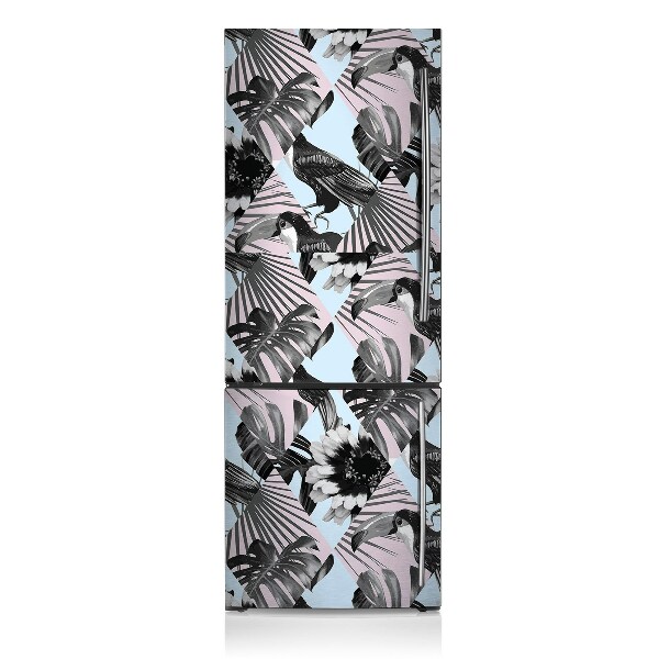 Kühlschrank matte Tropischer patchwork