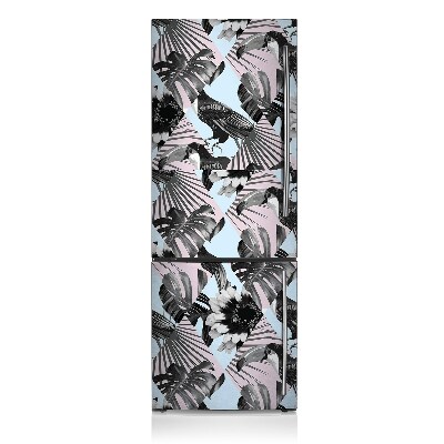 Kühlschrank matte Tropischer patchwork
