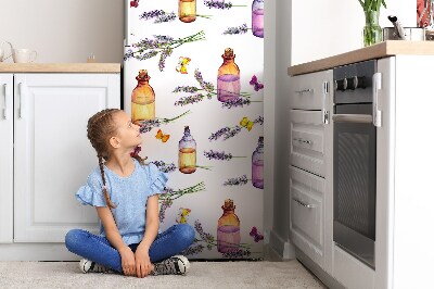 Kühlschrank aufkleber Lavendel öl