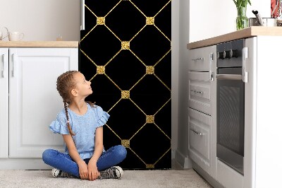 Kühlschrank aufkleber Goldene diamanten