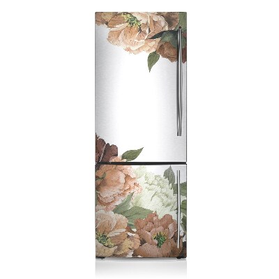 Kühlschrank matte Vintage peonies