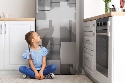 Kühlschrank matte Graue fliese