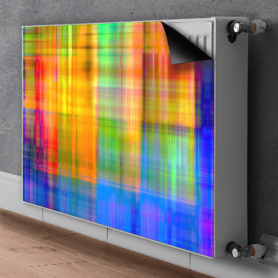 Heizkörperverkleidung magnet Farbenfroher kühlergrill