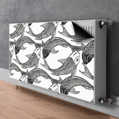 Magnet Heizkörperverkleidung Fisch koi