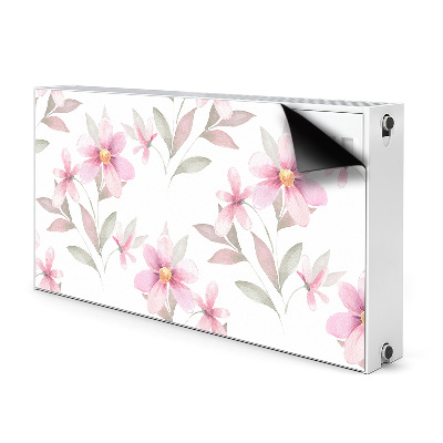 Magnet Heizkörperverkleidung Pinke blumen