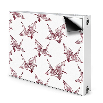 Dekorativer Heizkörpermagnet Origami-vögel