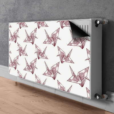 Dekorativer Heizkörpermagnet Origami-vögel