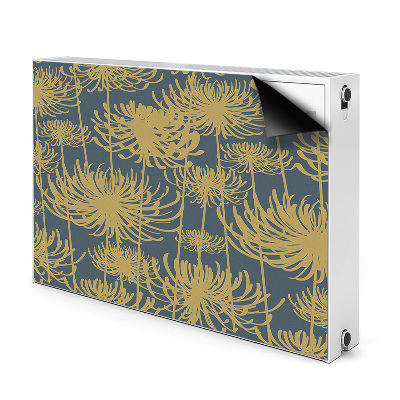 Heizkörperverkleidung magnet Goldene blumen