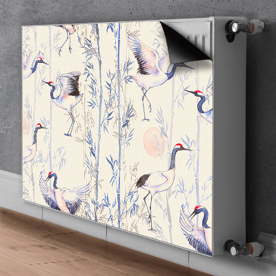 Magnet Heizkörperverkleidung Kräne tanzen