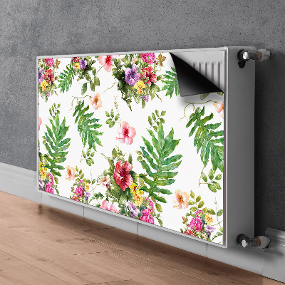 Heizkörperverkleidung magnet Blätter und blüten