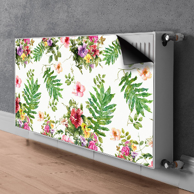 Heizkörperverkleidung magnet Blätter und blüten