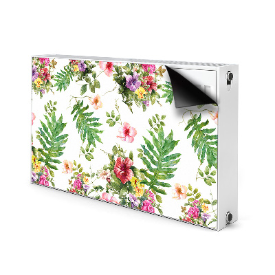 Heizkörperverkleidung magnet Blätter und blüten