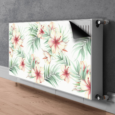 Heizkörperverkleidung magnet Hawaiianische blumen