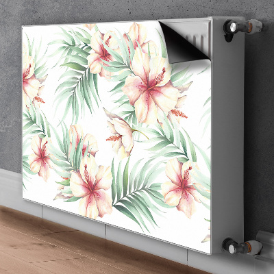 Heizkörperverkleidung magnet Hawaiianische blumen