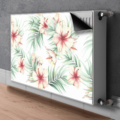 Heizkörperverkleidung magnet Hawaiianische blumen