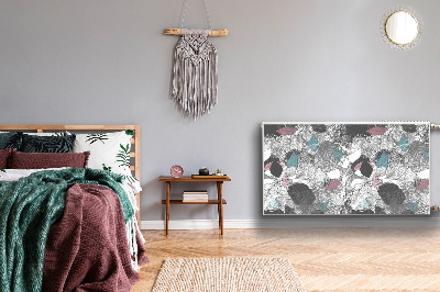 Heizkörperverkleidung magnet Blumenmuster