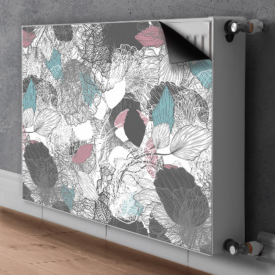 Heizkörperverkleidung magnet Blumenmuster