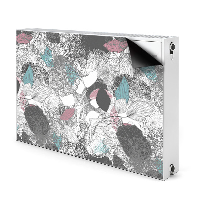 Heizkörperverkleidung magnet Blumenmuster