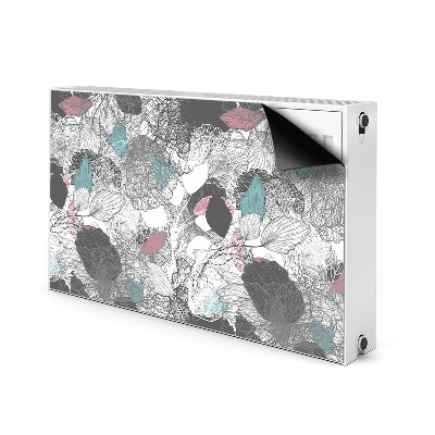Heizkörperverkleidung magnet Blumenmuster