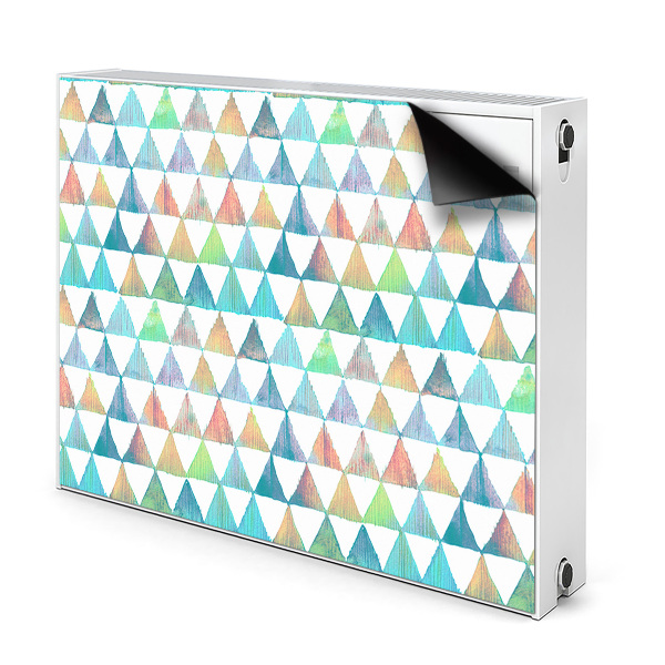 Magnet Heizkörperverkleidung Geometrische dreiecke